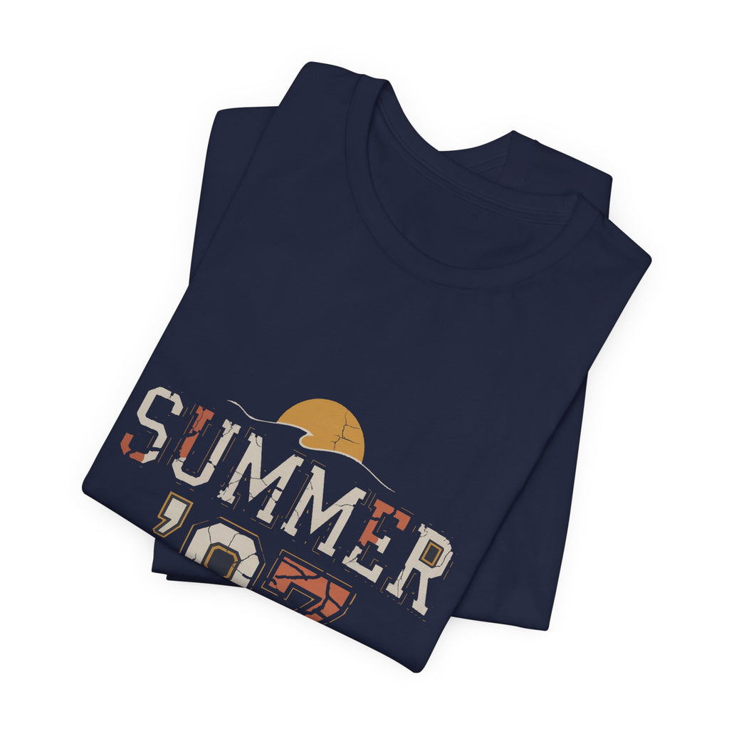 Summer of '87 — Premium Vintage Collegiate Graphic Tee color-specific T-shirt mockup