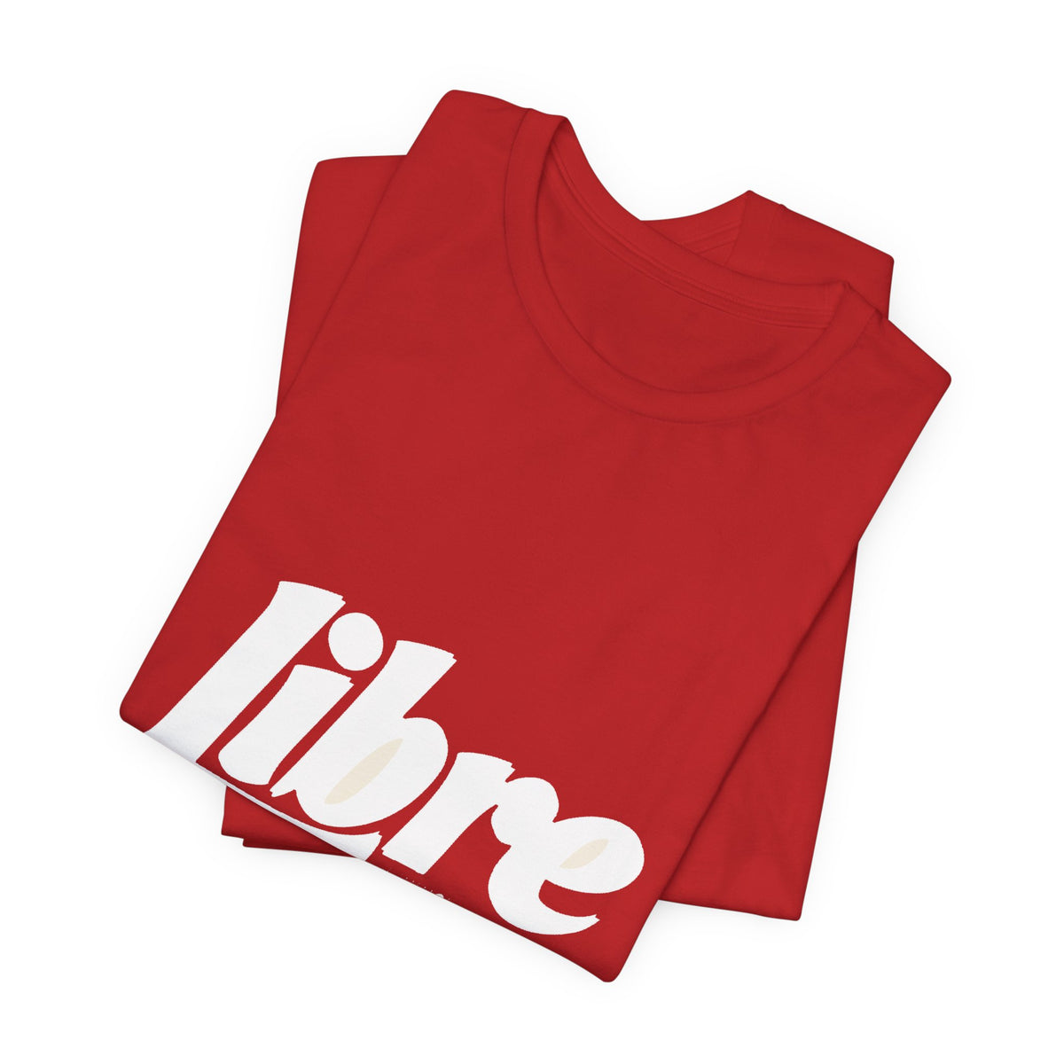 Libre — Premium Bold Statement Fashion Tee color-specific T-shirt mockup