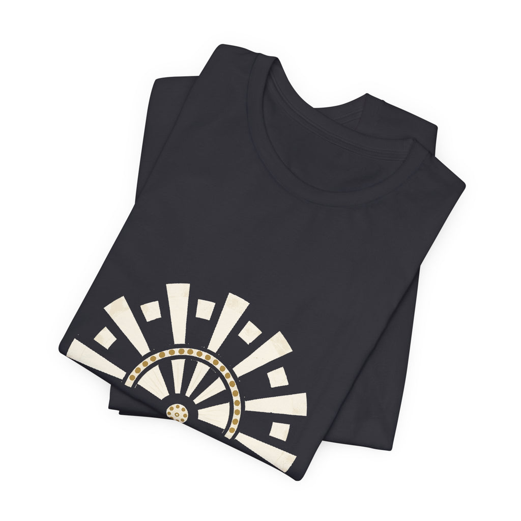 Cinema Estate — Premium Vintage Art Deco Graphic Tee color-specific T-shirt mockup