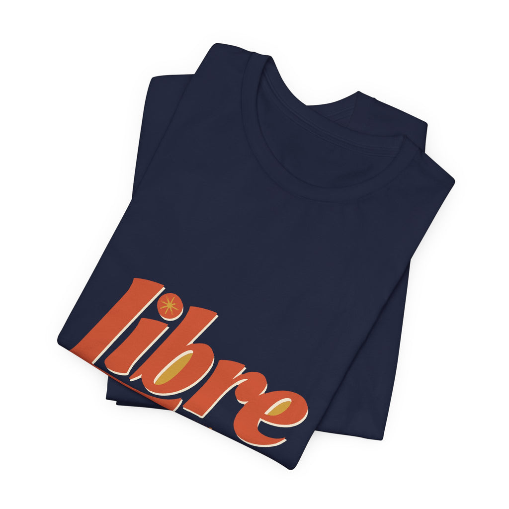 Libre — Premium Bold Statement Fashion Tee color-specific T-shirt mockup