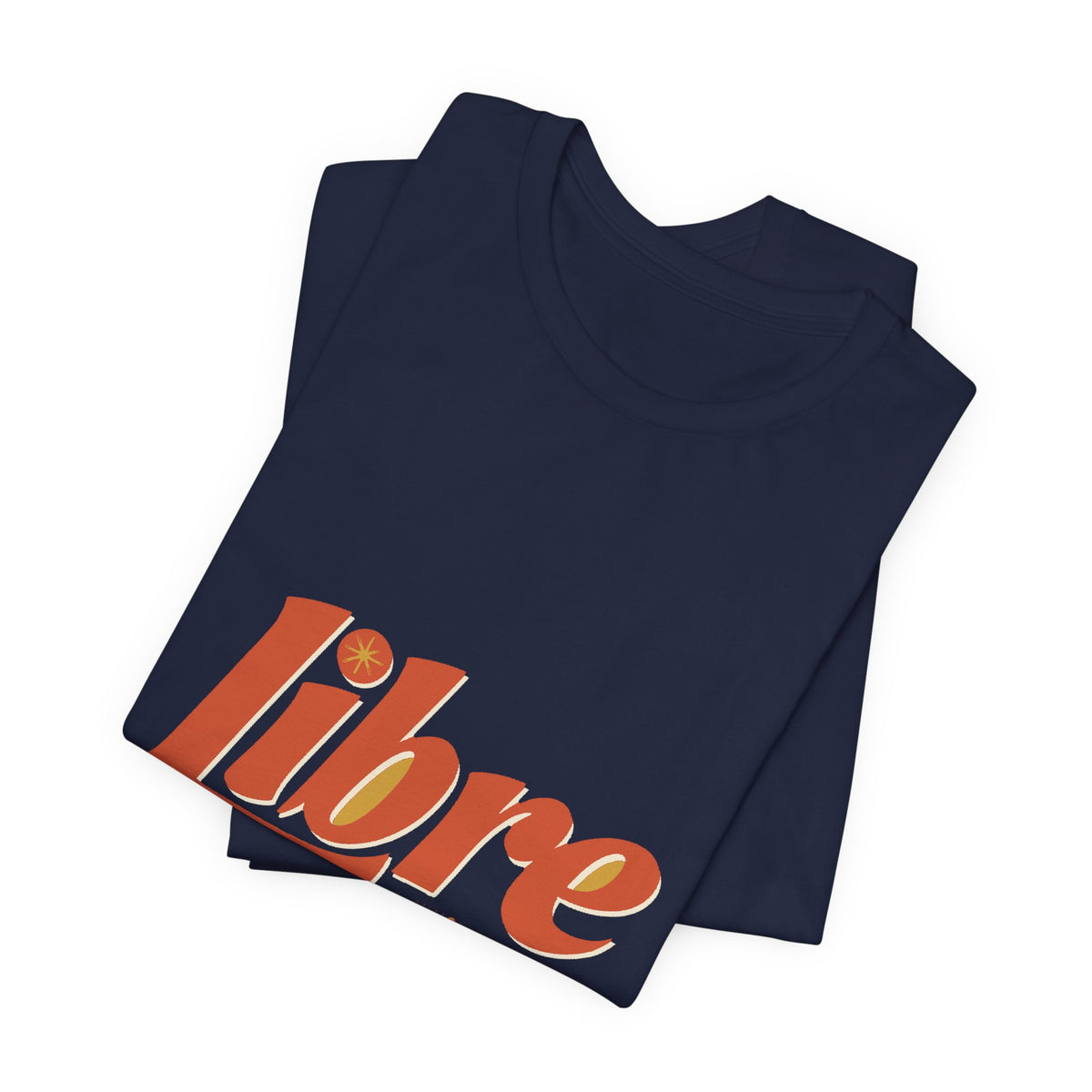 Libre — Premium Bold Statement Fashion Tee color-specific T-shirt mockup