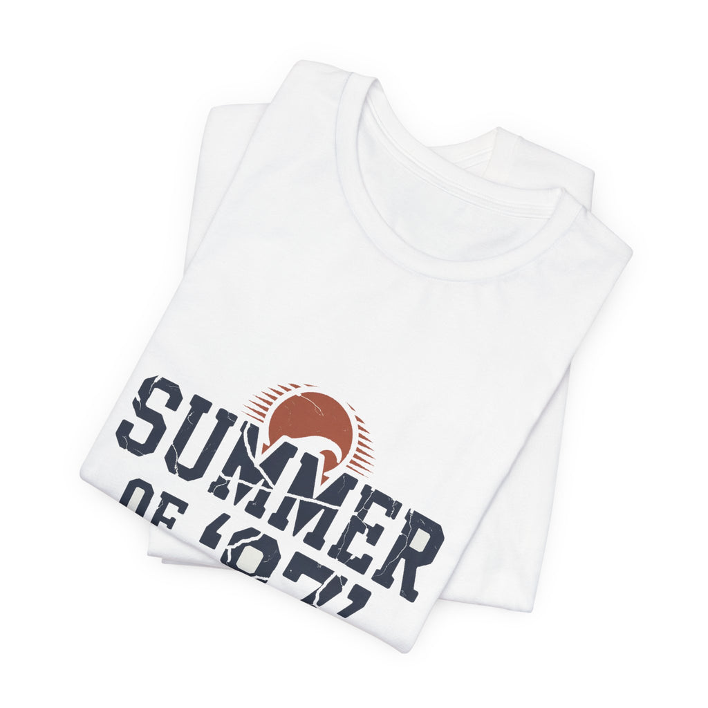Summer of '87 — Premium Vintage Collegiate Graphic Tee color-specific T-shirt mockup