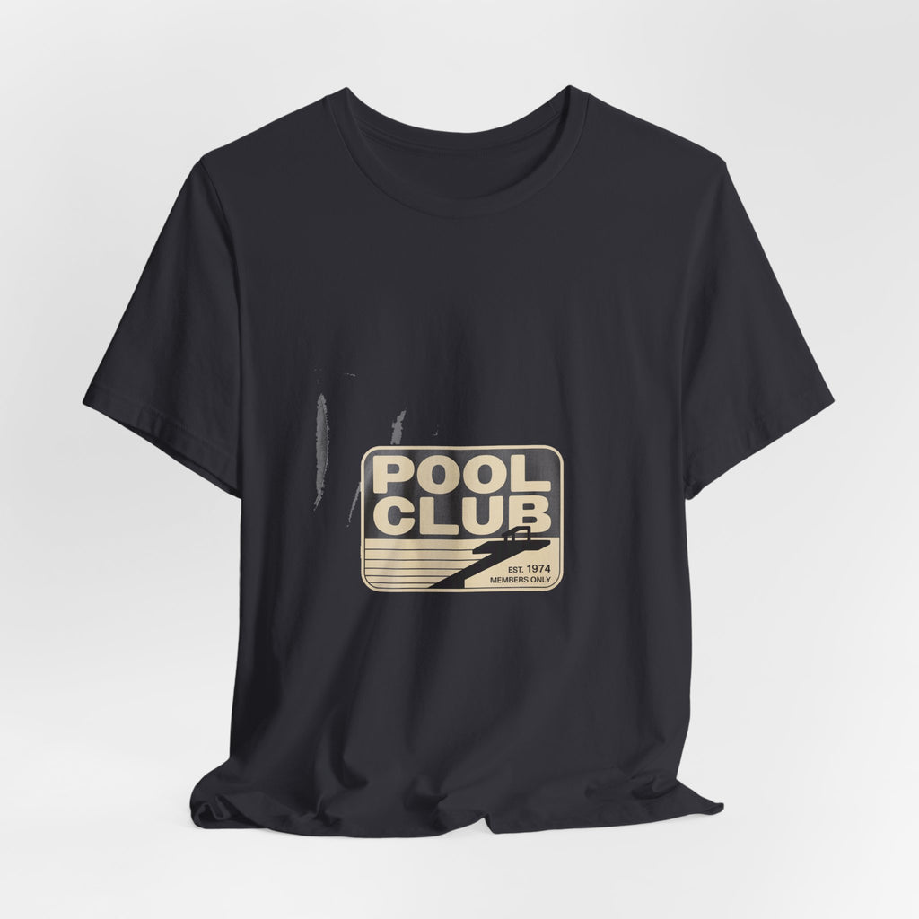 Pool Club '74 — Premium Retro Swimming Pool Tee mockup - YAMISA Summer Archive T-shirt