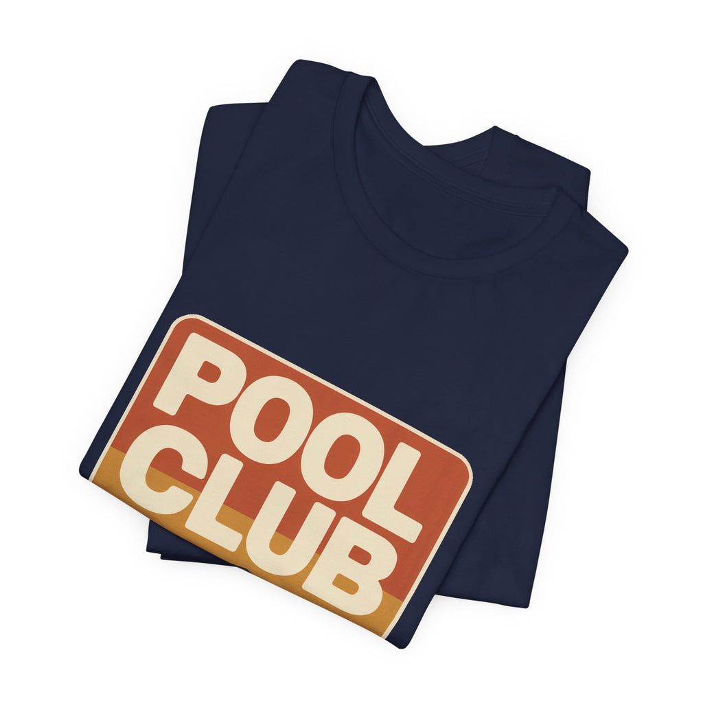 Pool Club '74 — Premium Retro Swimming Pool Tee mockup - YAMISA Summer Archive T-shirt
