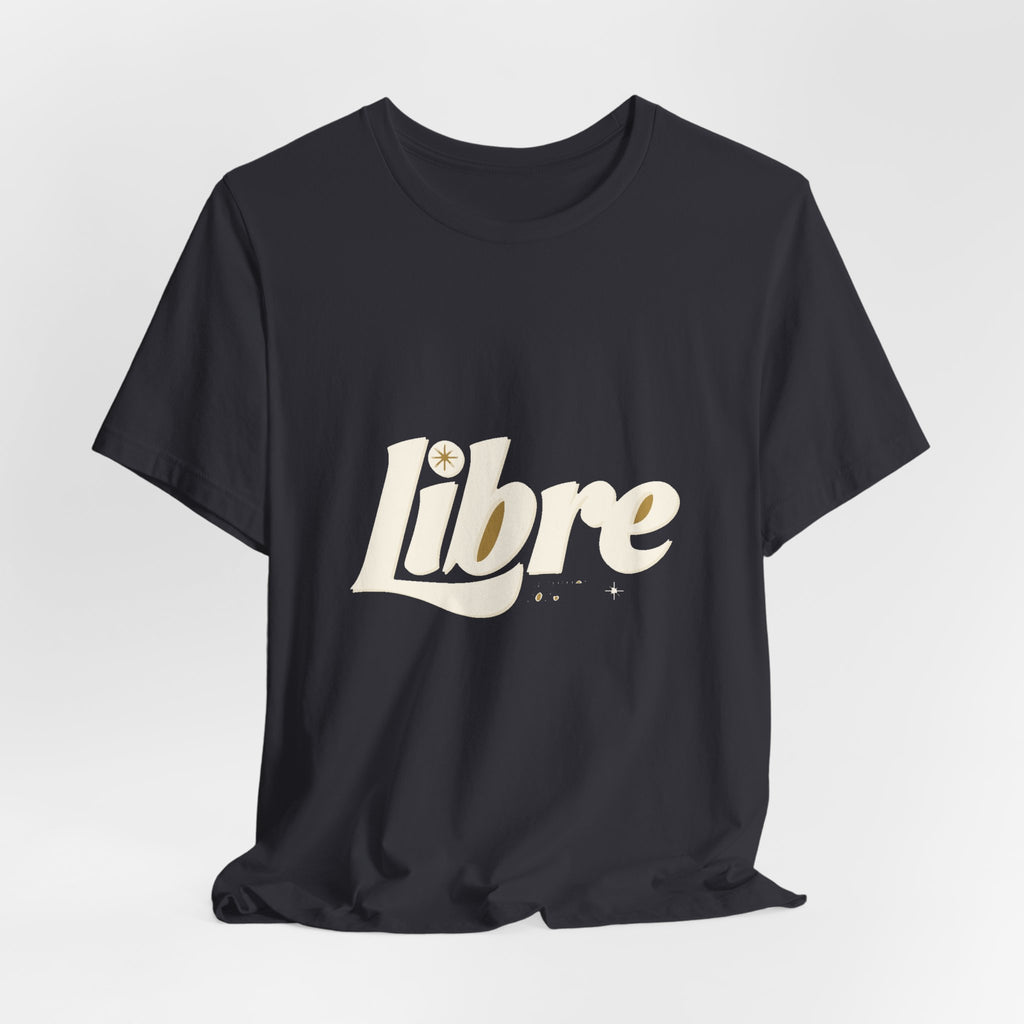 Libre — Premium Bold Statement Fashion Tee color-specific T-shirt mockup