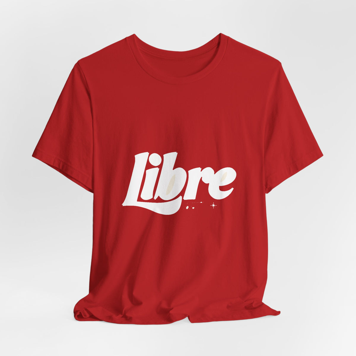 Libre — Premium Bold Statement Fashion Tee color-specific T-shirt mockup