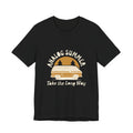 Analog Summer — Premium Retro Road Trip Van Tee color-specific T-shirt mockup