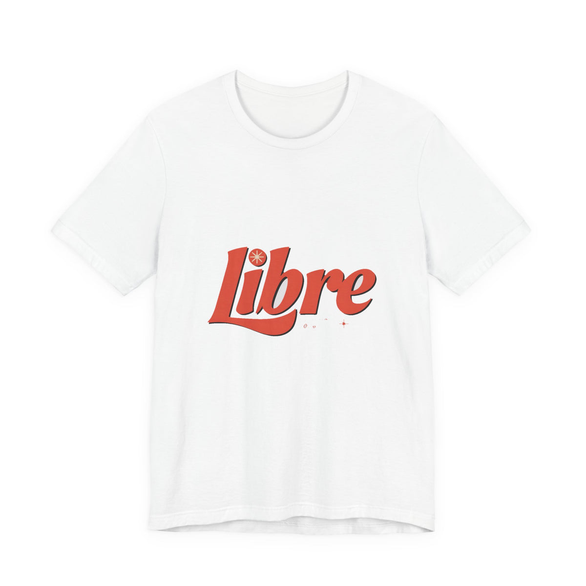 Libre — Premium Bold Statement Fashion Tee color-specific T-shirt mockup
