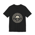 Golden Hour Club — Premium Coastal Badge Tee color-specific T-shirt mockup