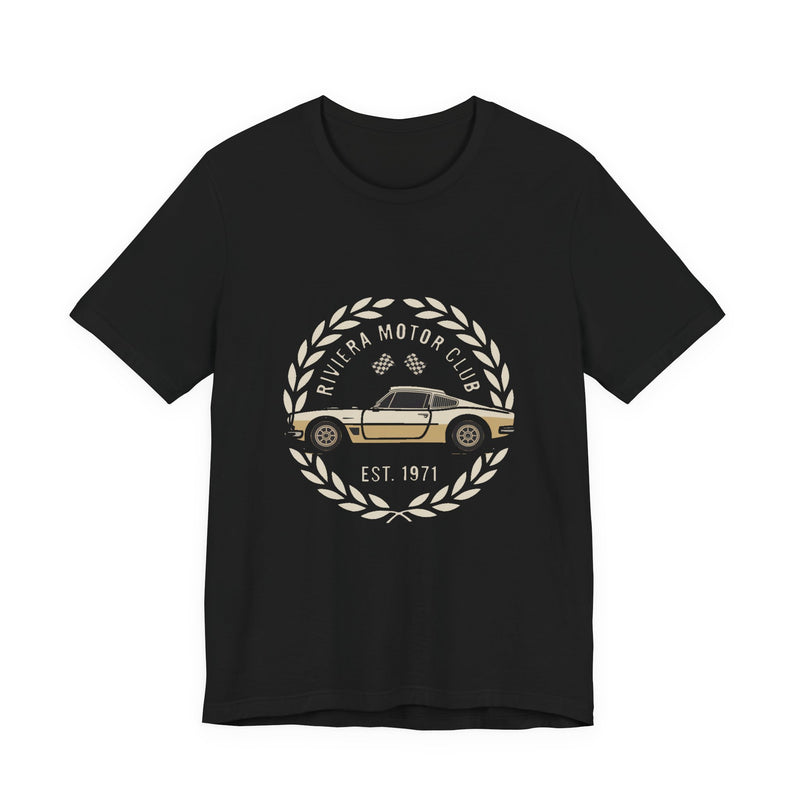Riviera Motor Club — Premium Heritage Badge Tee
