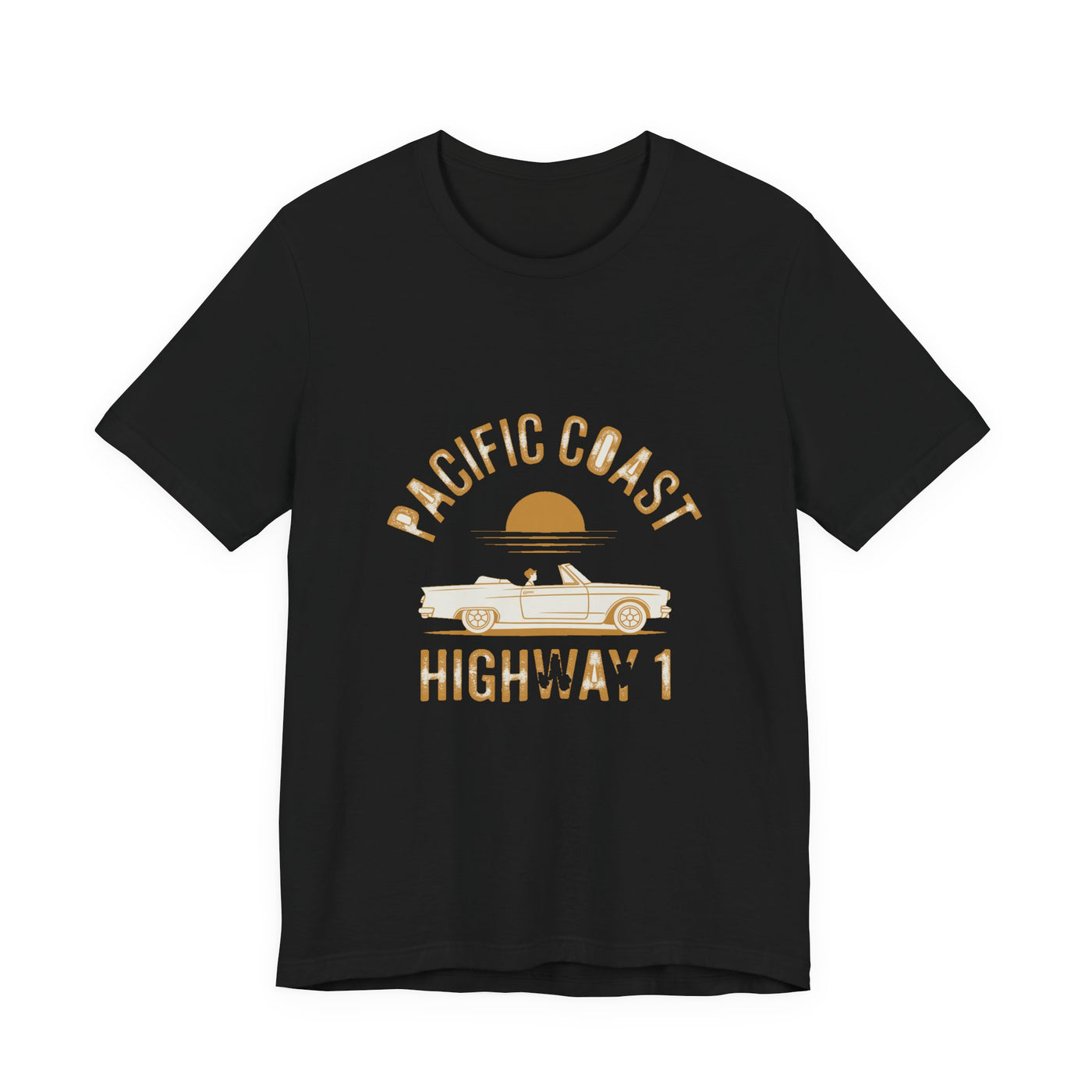 Pacific Coast — Premium Retro California Road Trip Tee