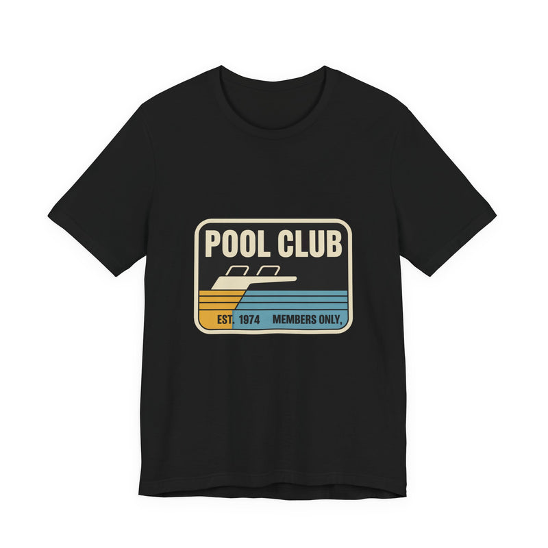 Pool Club '74 — Premium Retro Swimming Pool Tee