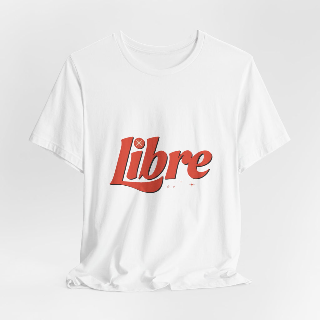 Libre — Premium Bold Statement Fashion Tee color-specific T-shirt mockup