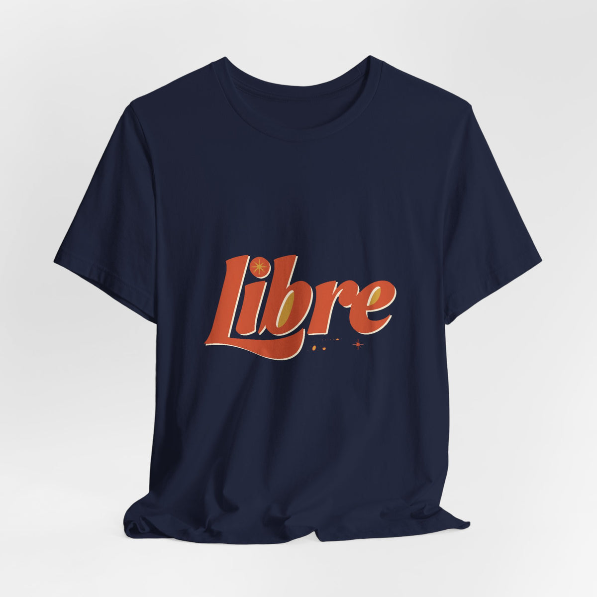 Libre — Premium Bold Statement Fashion Tee color-specific T-shirt mockup