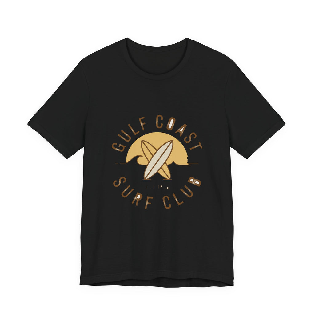 Gulf Coast Surf Club — Premium Vintage Graphic Tee color-specific T-shirt mockup