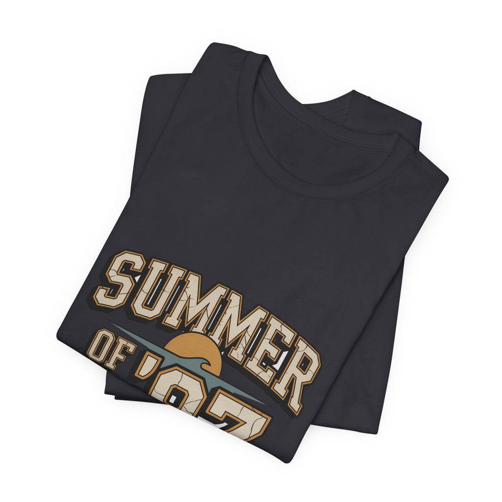 Summer of '87 — Premium Vintage Collegiate Graphic Tee color-specific T-shirt mockup