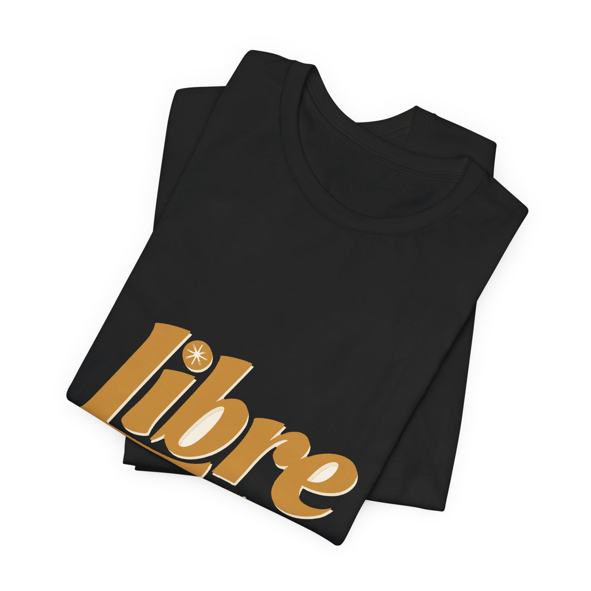 Libre — Premium Bold Statement Fashion Tee color-specific T-shirt mockup