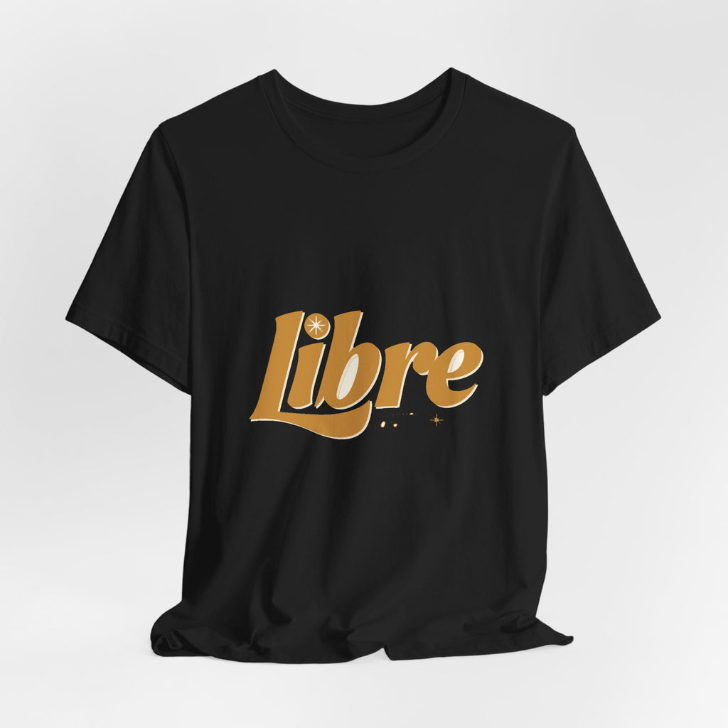 Libre — Premium Bold Statement Fashion Tee color-specific T-shirt mockup