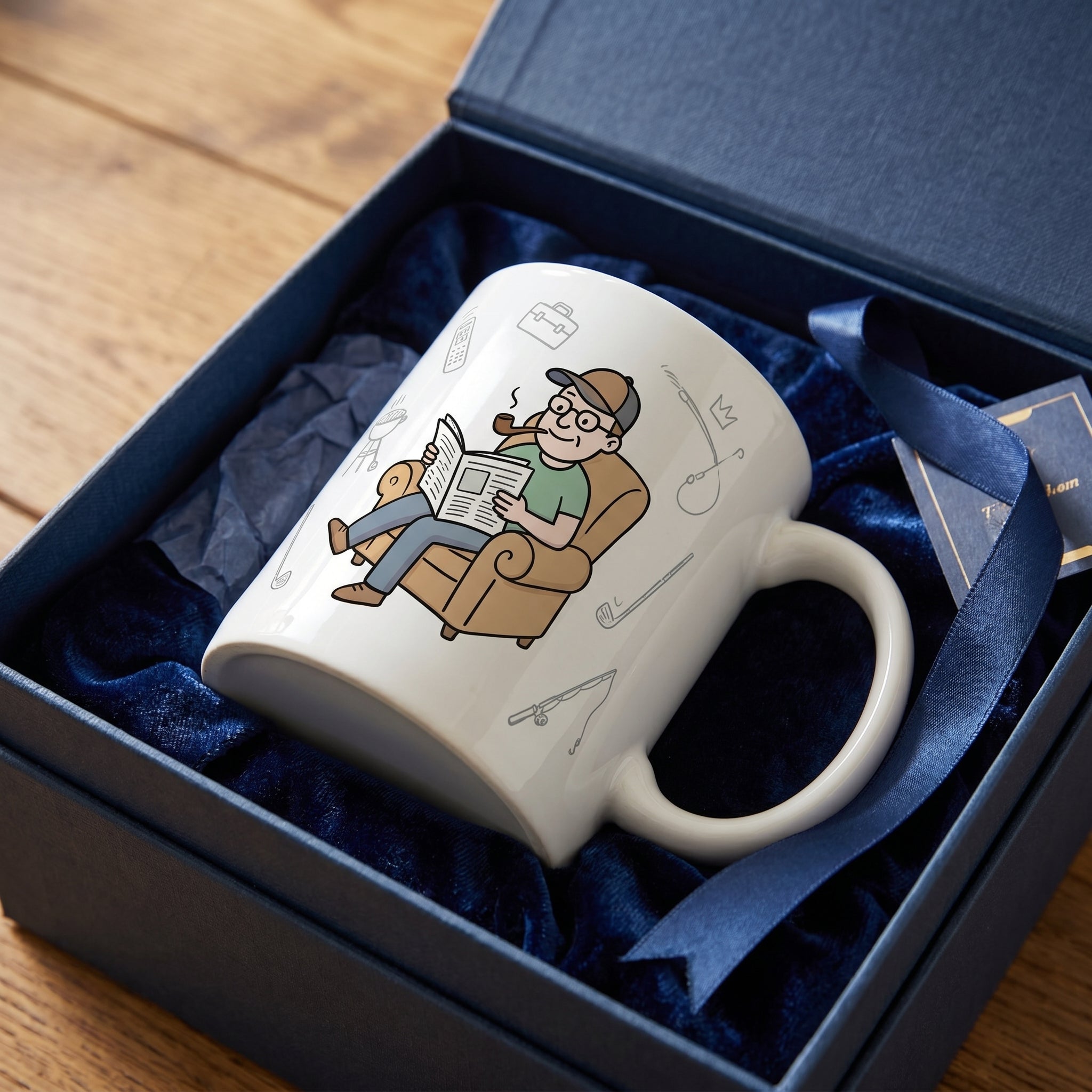 Dad Joke Coffee Mug three-quarter gallery [gallery:three-quarter]